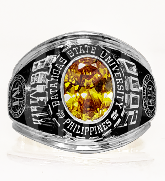 Batangas State University Mens Class Ring